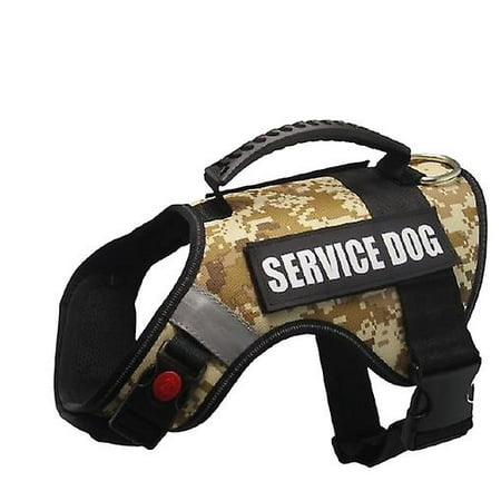 Reflective service dog harness vest-Green-Xs | Walmart Canada