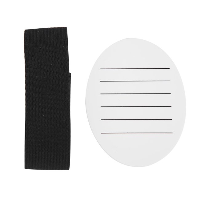 Paleta de soporte de extensión de pestañas redonda con cinturón desmontable herramienta de maquillaje de pestañas