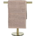 thumbnail image 2 of Bathroom Hand Towel Holder Stand T-Shape Hand Towel Holder Stand SUS304 Stainless Steel for Bathroom Kitchen or Vanity Countertop, 2 of 5