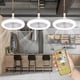 thumbnail image 2 of E27 Ceiling Fan with Lights Remote Control LED Fan Light, Adjustable Wind Speed Fan for Home Bedroom Dormitory Office, 2 of 5