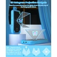 thumbnail image 4 of Kids Smart Phone Toy, 2.8" Touchscreen, Dual Camera, Music, Games, 32GB SD Card for Kids, Blue, 4 of 9