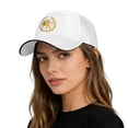 thumbnail image 2 of Lispipm Casual Cotton Baseball Cap for Men and Women Outdoor Adjustable Dad Hat for Hiking Sports Unisex Soft Trucker Caps White, 2 of 6
