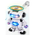 thumbnail image 2 of Funny Dancing Robot, 360 Space Rotating Flashing Music Robot, Interactive Toys, Birthday Gifts, 2 of 8
