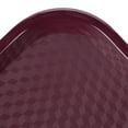 thumbnail image 2 of G.E.T. FT-18-BU Cafeteria / Fast Food Plastic Tray, 14" x 18", Burgundy (Set of 12), 2 of 6