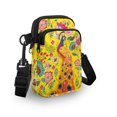 thumbnail image 3 of HELLHERO Peacock Floral Design Shoulder Bag Stylish, Double Layer for Travel Daily Use, Casual Travel, 3 of 7