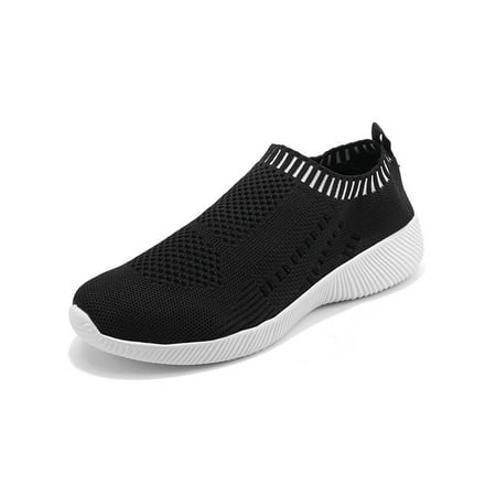

Harsuny Women Running Comfortable Walking Shoes Soft Knit Sock Sneaker Sports Lightweight Low Top Loafers