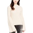 thumbnail image 1 of Suéter de punto acanalado Rachel Roy para mujer blanco roto extragrande, 1 of 2
