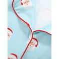 thumbnail image 6 of Seyurigaoka Christmas Family Matching Pajamas Set, Santa Claus Tops with Pants, 6 of 9