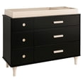 thumbnail image 5 of Babyletto Lolly 6 Drawer Double Dresser in Black and Natural, 5 of 8