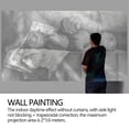 thumbnail image 6 of Art Projector for Tracing Drawing, Mini Portable 1080P HD, 16-110 Inch Adjustable Focus, Wireless Phone Connection, Desktop Wall Canvas Sketching Tool for Artist Cake Decorator, 6 of 9