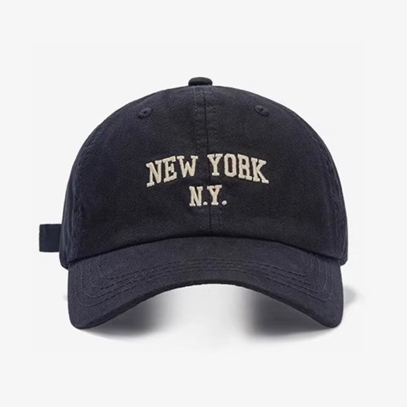 Adjustable Kids Sun Hat with York Letter Print for Outdoor Leisure and Sports Activities Funny Hats Adjustable Cute Caps Adjustable Baseball Hats for Boys & Girls