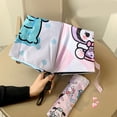 thumbnail image 4 of Paraguas Kawaii Sanrio Hello Kittys Kuromi Cinnamoroll de dibujos animados, sombrilla plegable totalmente automática, juguete de regalo, 4 of 4