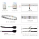 thumbnail image 4 of Rgb Led Strip 12V Waterproof Led Light Outdoor Tape 5050 2835 Self-Adhesive Flexible 15M 20M Luces Ice String Led Wall Room Band, 4 of 5