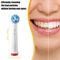 thumbnail image 4 of Cabezales de repuesto de cepillo de dientes eléctrico Unique Bargains 8uds para Oral-B Suave Limpieza, 4 of 7