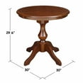 thumbnail image 5 of 30" Round Top Pedestal Dining Table - White, 5 of 8