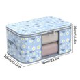 thumbnail image 4 of Ovzne Quilt Storage Bag - Multifunctional Non-Woven Fabric Organizer For Clothes, Bedding Moving, Medium Size (60*40*30Cm), 4 of 4