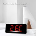 thumbnail image 5 of Multifunction LED Digital Alarm Clock with Temperature Display​​ - ​​Auto-DST Adjustment & Dual Power (USB/Battery)​​ | ​​Adjustable Brightness Night Light​​ for Bedroom/Office, 5 of 6