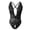 Black, variant on For Home Leisure Sexy Backless Bodysuit For Flirtatious Nights Versatile Summer Wear