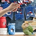 thumbnail image 6 of ​2.4" Handwoven Rattan Star Decor 2-Pack - Multicolor Vase Fillers, Christmas Ornaments & Cat Toys (Dark Blue)​, 6 of 6