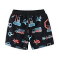 thumbnail image 1 of JLMSPLWG Shorts de Basketball Garçons Shorts Cool pour Garçons Shorts Shorty Grande Taille Shorts Rouges à Volants Shorts de Course avec Poche pour Téléphone Nouveau-Né Garçon, Noir 4-5 Ans, 1 of 8