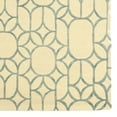 thumbnail image 2 of Linon Home Décor Aspire Area Rug Collection, Ivory and Turquoise, 5' x 8', 2 of 5