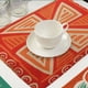 thumbnail image 3 of Mantel individual resistente al calor con ranura para cubiertos, elegante protección de mesa, tapete antideslizante multicolor para cenar, 3 of 3