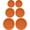Orange, variant on Replacement Lids for Pyrex Containers Round Glass Food Plastic (2) 2-Cup (2) 4-Cup (2) 7-Cup (Navy)