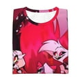 thumbnail image 2 of Hazbin Hotel Boys Girls 3d Graphic Printed T-Shirt Crewneck Short Sleeve Tees, 2 of 6
