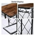 thumbnail image 3 of SortWise Tabletop Wood Wine Rack with Glass Holder for 8 Bottles and 4 Glasses, 3 of 7