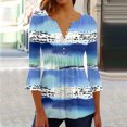 thumbnail image 2 of YDLCAFD T shirt Womens Fashion Round Neck Short Sleeved Printed T Shirt Top, 2 of 4