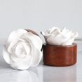 thumbnail image 6 of Jiibva Essential Oil Passive Flower Diffuser -Rose Flower Porcelain Aromatherapy Diffusers for Small Mini Room, Desk Decorative, Bathroom, 6 of 7