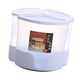 thumbnail image 1 of Caja de arroz sellada, contenedor de almacenamiento de cocina, contenedor giratorio para frijoles, granos alimenticios Blanco, 1 of 9