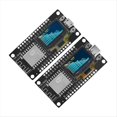 thumbnail image 2 of Placa de Desarrollo ESP8266 V3 con Pantalla OLED de 0,96 Pulgadas, Módulo WiFi CH340 ESP-12F para /Micropython A, 2 of 5