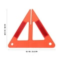 thumbnail image 2 of OULII Vehicle Breakdown Warning Triangles 4Pcs Roadside Emergency Lightweight, 2 of 8