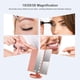 thumbnail image 3 of Espejo de maquillaje WEILY con 21 luces LED y aumento de 1x/2x/3x, 3 of 7