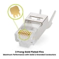 thumbnail image 2 of Enchufes modulares de paso RJ45 TRUE CABLE Cat6/6A x20, 2 of 7