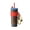 Choco Polka Dot, variant on Sidagar 24 oz Ceramic-Coated Vacuum Insulated Tumbler with Straw Lid, White