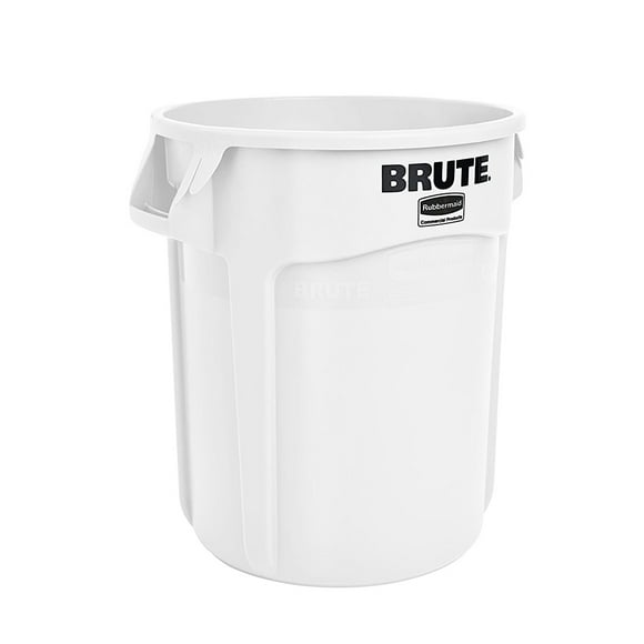 Contenedor Brute Rubbermaid Sin Tapa, 75.7 Lt, Blanco Rubbermaid FG262000WHT