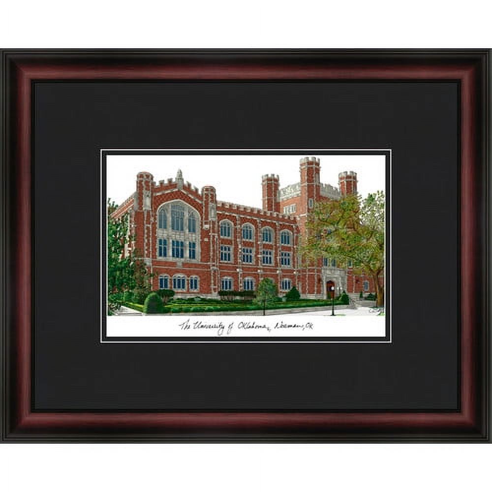 Campus Images MS999A University of Mississippi Academic Lithograph Frame