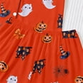 thumbnail image 6 of RMGVDSD Womens Pajama Sets Halloween Pajamas Lapel Short Sleeve Top and Shorts Sleepwear Button Down Loungewear Nightwear, 6 of 9
