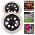 thumbnail image 5 of 4Pcs Luggage Cart Caster Wheels Shopping Cart Casters Trolley Casters Replacement, 5 of 5