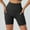 Black, variant on Hvot&aat Women's 2025 Summer Ribbed Biker Shorts High Waisted Stretch Yoga Leggings Workout Athletic Gym Short Tights