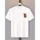 thumbnail image 1 of Camiseta informal de manga corta para hombre: estampado de hamburguesa deliciosa con diseño de restaurante americano, tejido suave y transpirable, corte regular para salidas informales, elasticidad me, 1 of 5