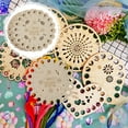 thumbnail image 4 of Shisuyan Floss Storage Board Hollow Design 10Pcs 5.50X5.50X0.08In, 4 of 8
