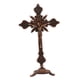 thumbnail image 4 of Crucifijo de pie Crucifijo con soporte Jesús Cruz Estatua Religiosa Católica 10" rojo antiguo, 4 of 9