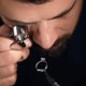 thumbnail image 3 of Lupa de joyería 10x Lupa de joyería triple de diamante de joyería 2 piezas, 11 Feliz Sencillez, 3 of 5