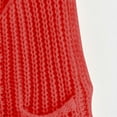 thumbnail image 6 of MESSUEN Cap Sleeve Sweater for Women Crochet Sweater Oversized Sweaters for Women's Summer Tops Womens Shirts Summer Casual Tops Basic Tank Tops for Women Red M, 6 of 8