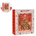 thumbnail image 2 of Christmas Gift Bags, 12.6X10.23X3.94" Xmas Present Bags with Handles, Red Plaid Christmas Treat Containers, Festive Wrapping Bags, Christmas Goodie Pouches, Reusable Paper Bags for Holiday Party, 2 of 2