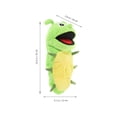 thumbnail image 3 of ORDDIART Caterpillar Hand Toy Plush Assorted Color for Imaginative Play 1Pcs, 3 of 4