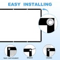 thumbnail image 5 of 200 Inch Projection Screen GAINVANE 4K 16:9 HD Rear Projection Screen Foldable Projection Screen Double Sided Portable Outdoor Projection Screen For Movies, Home Theater, Courtyard Travel, 5 of 10